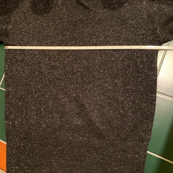 Elle Sweater With Black Lace Shoulder Detail - Picture 2 of 6